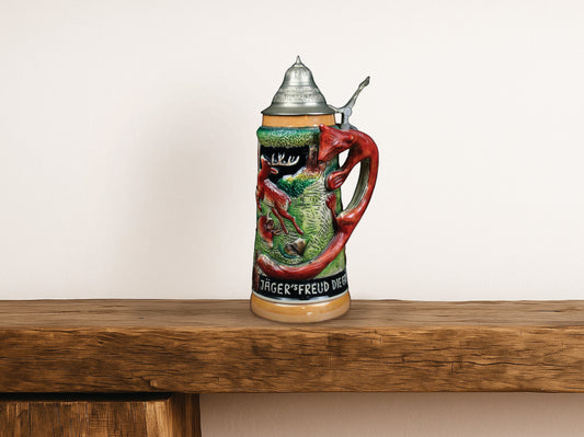 Made in Germany-Beer Tankard-Vintage Beer Stein-German Beer Mug-Unique Gift Ideas-Beer Lovers Gift-German Beer Stein-Vintage Home Decor