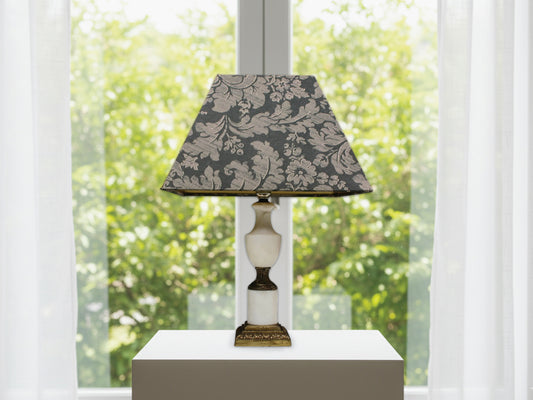 Featured: Unique Mid Century Lamp – A Vintage Lighting accent piece with a Brass and Marble base.