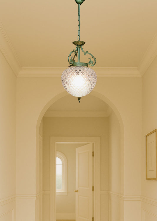Hanging Light- Lighting Fixture | Glass Pendant Light
