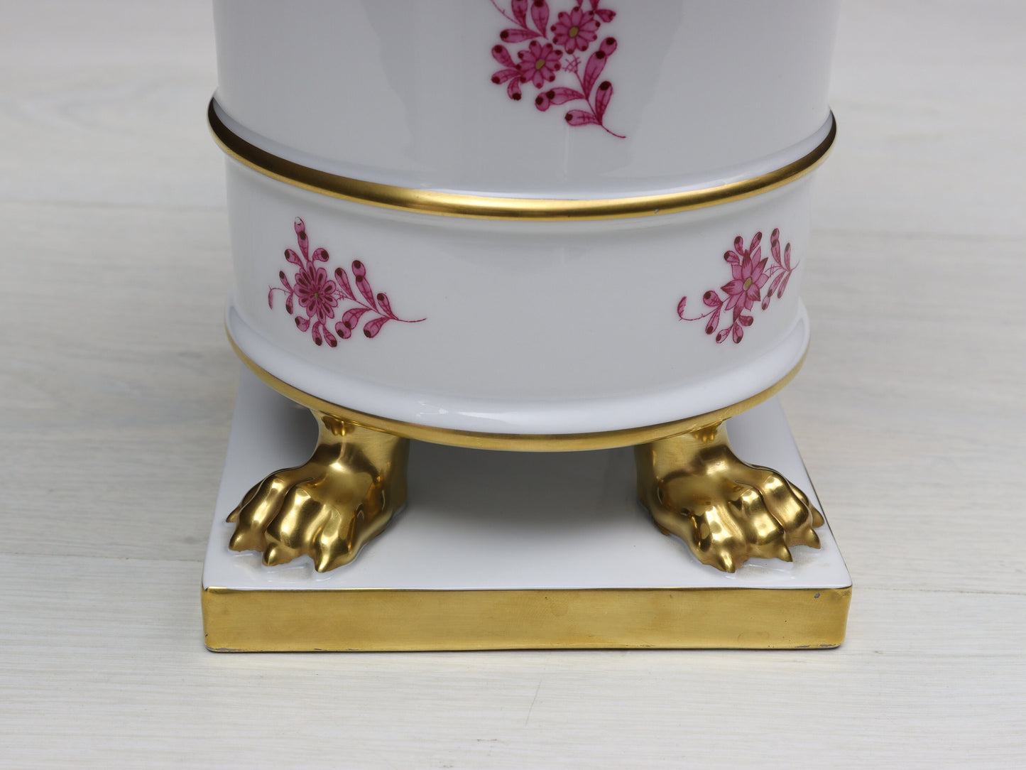 Gorgeous Herend hand-painted porcelain vase