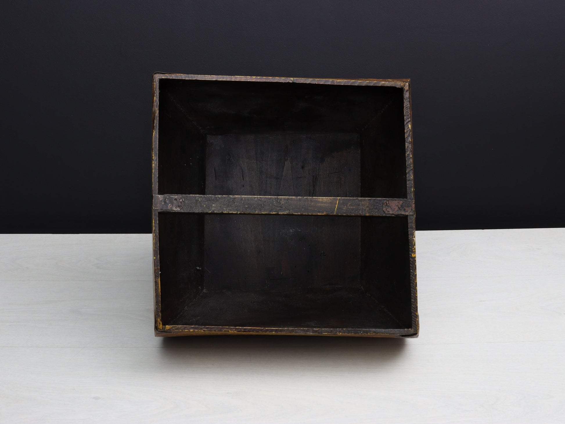 Chinese Antique Rice Bucket | Blanket Basket or Towel Basket | Vintage Home Decor