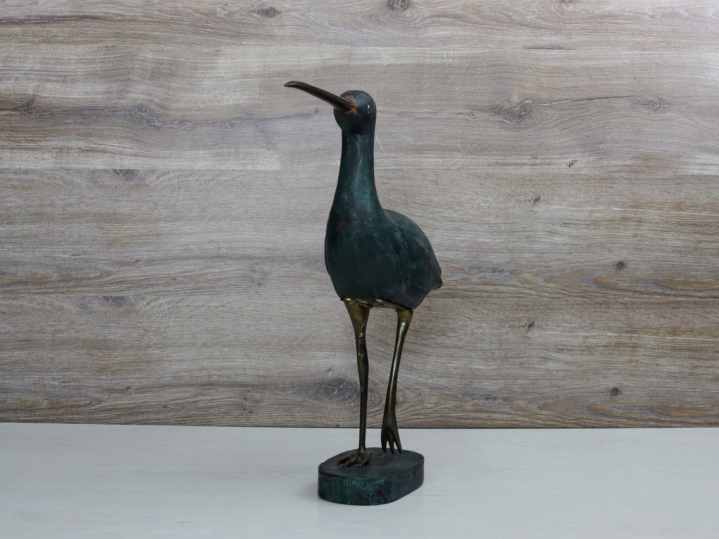 Wooden Bird Figurine| Decorative Bird Sculpture | Console Table Decor | Bird Lovers Gift