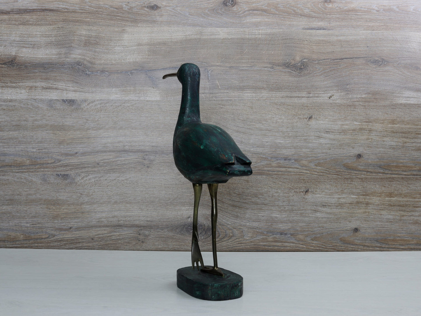 Wooden Bird Figurine| Decorative Bird Sculpture | Console Table Decor | Bird Lovers Gift
