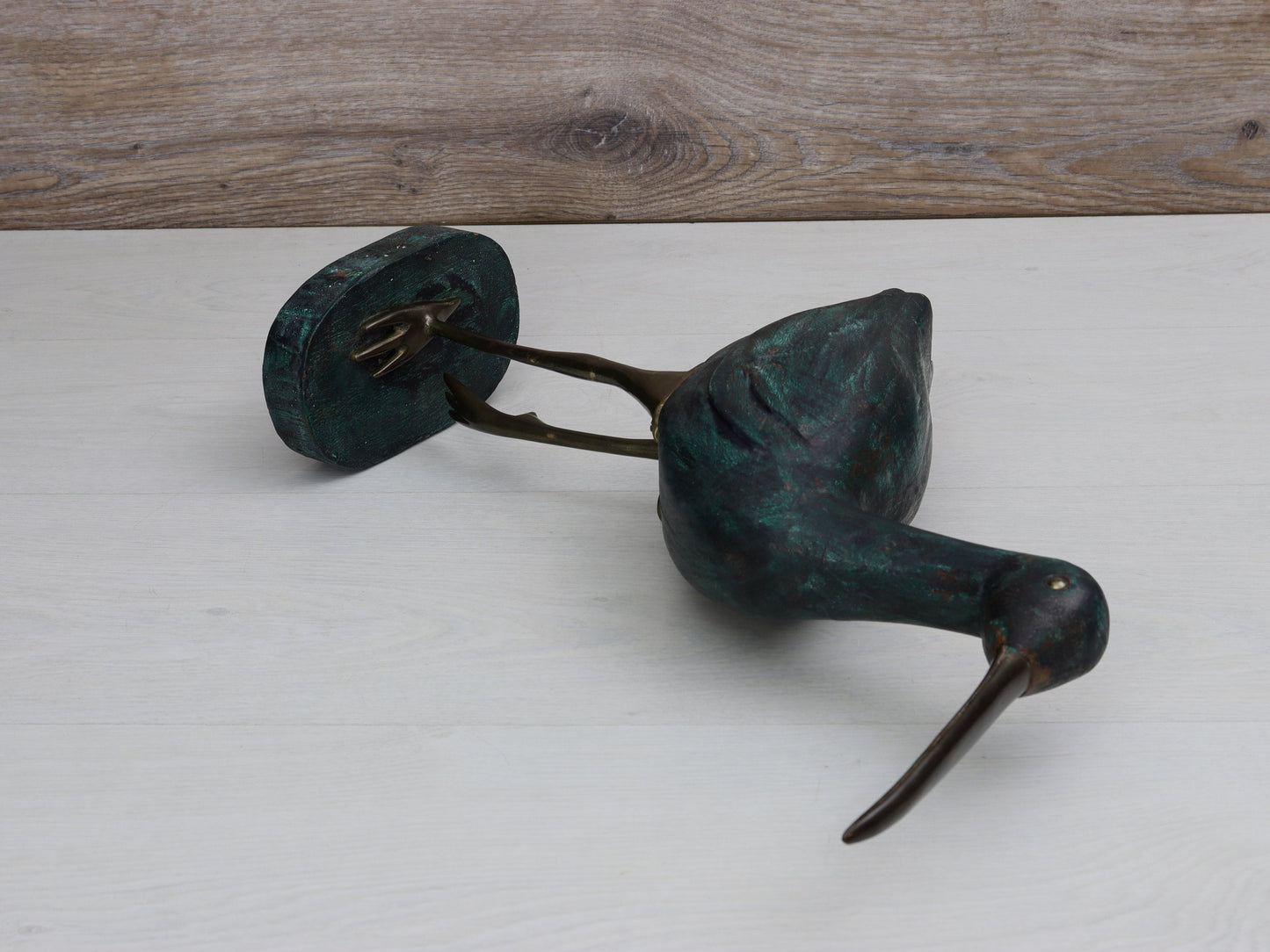 Wooden Bird Figurine| Decorative Bird Sculpture | Console Table Decor | Bird Lovers Gift