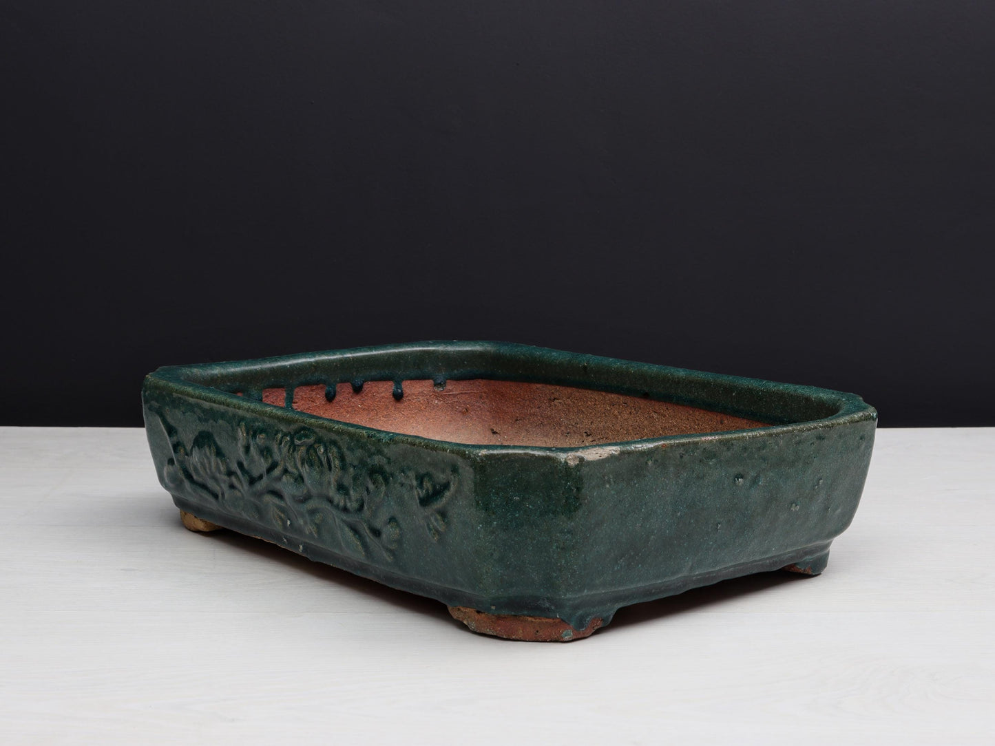 Rare Large Bonsai Pot -Unique Planter | Terracotta Plant Pot| Planter Lovers Gift | Vintage Home Decor