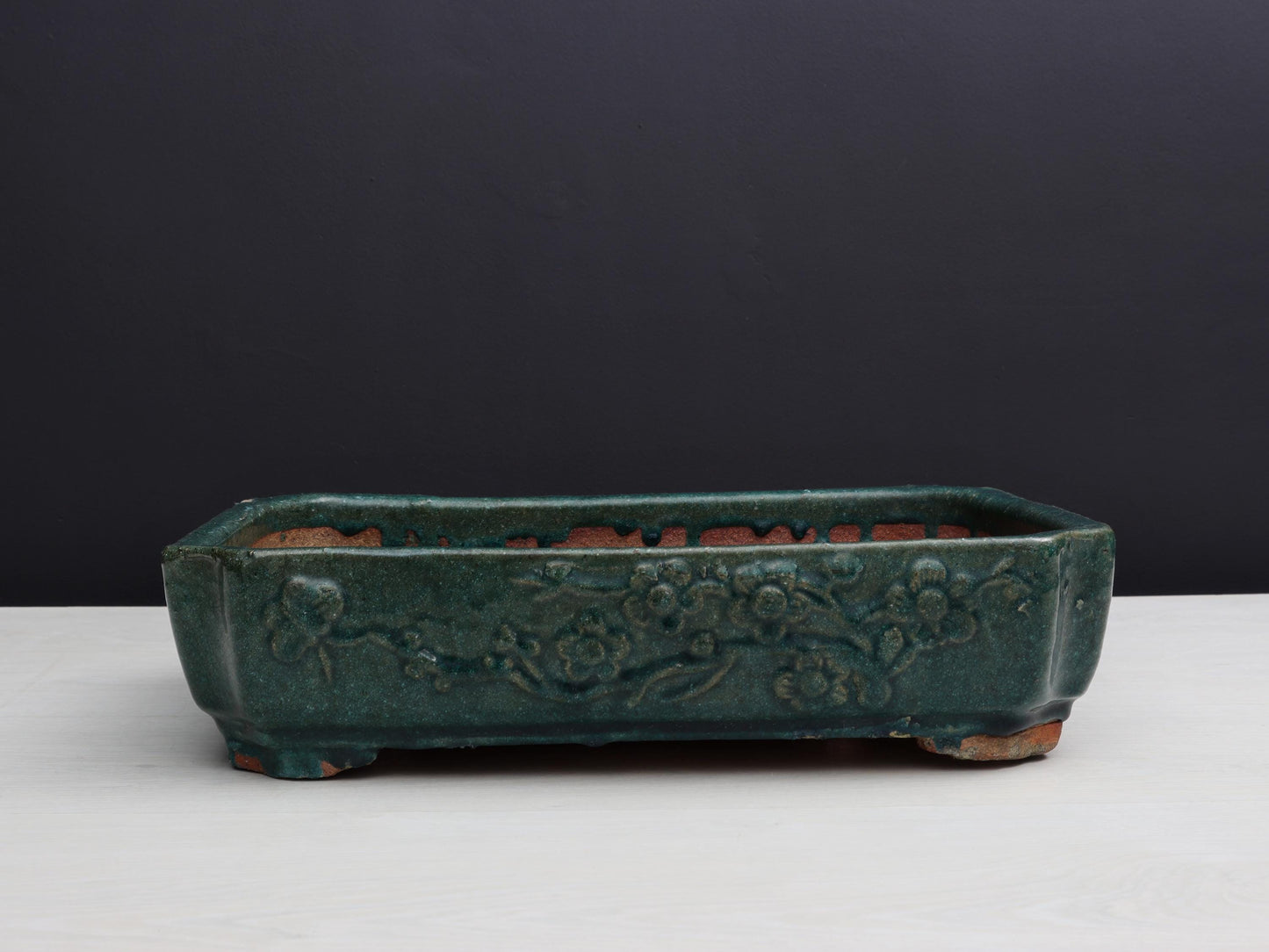 Rare Large Bonsai Pot -Unique Planter | Terracotta Plant Pot| Planter Lovers Gift | Vintage Home Decor