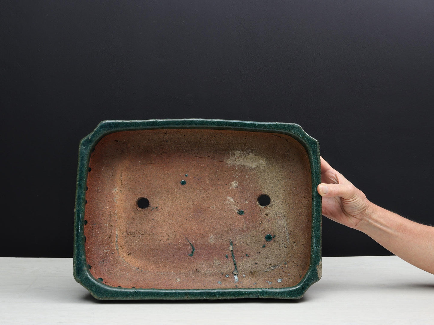 Rare Large Bonsai Pot -Unique Planter | Terracotta Plant Pot| Planter Lovers Gift | Vintage Home Decor