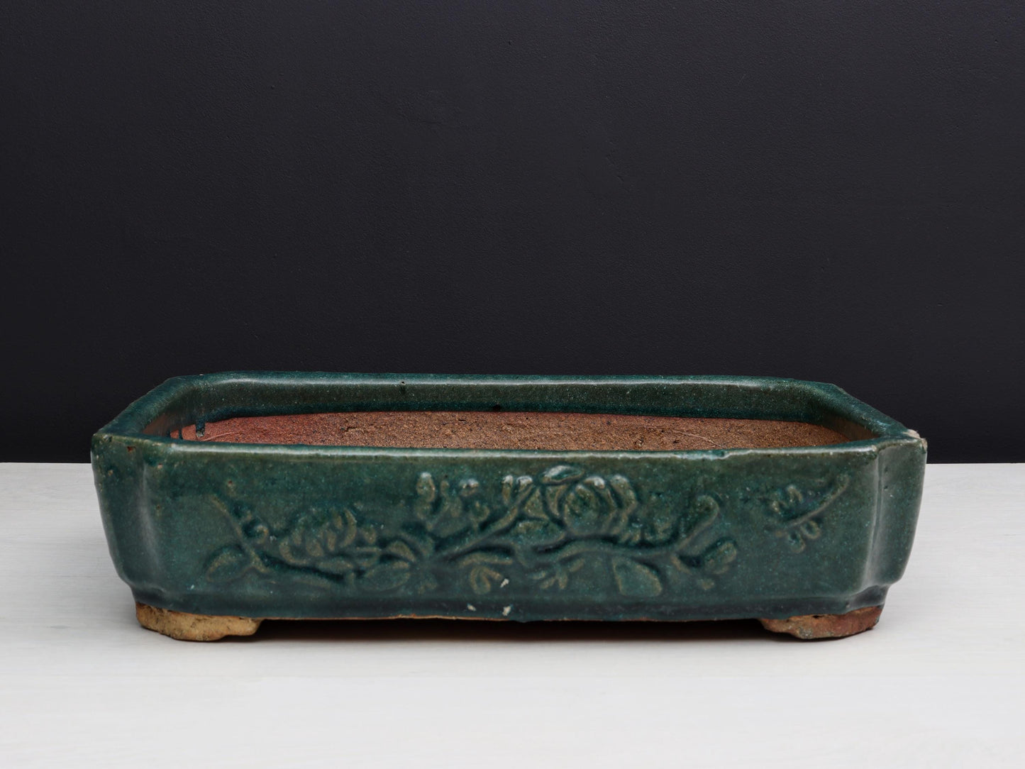 Rare Large Bonsai Pot -Unique Planter | Terracotta Plant Pot| Planter Lovers Gift | Vintage Home Decor