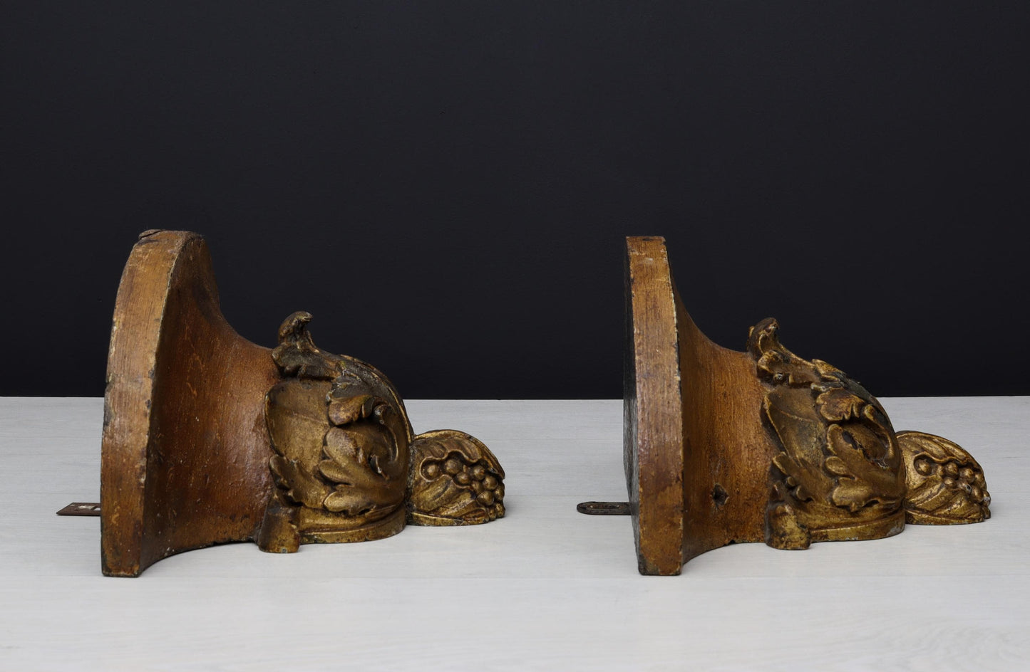 Antique Wood Corbels | Church Decor- Display Shelf | Unique Finds -Vintage Home Decor