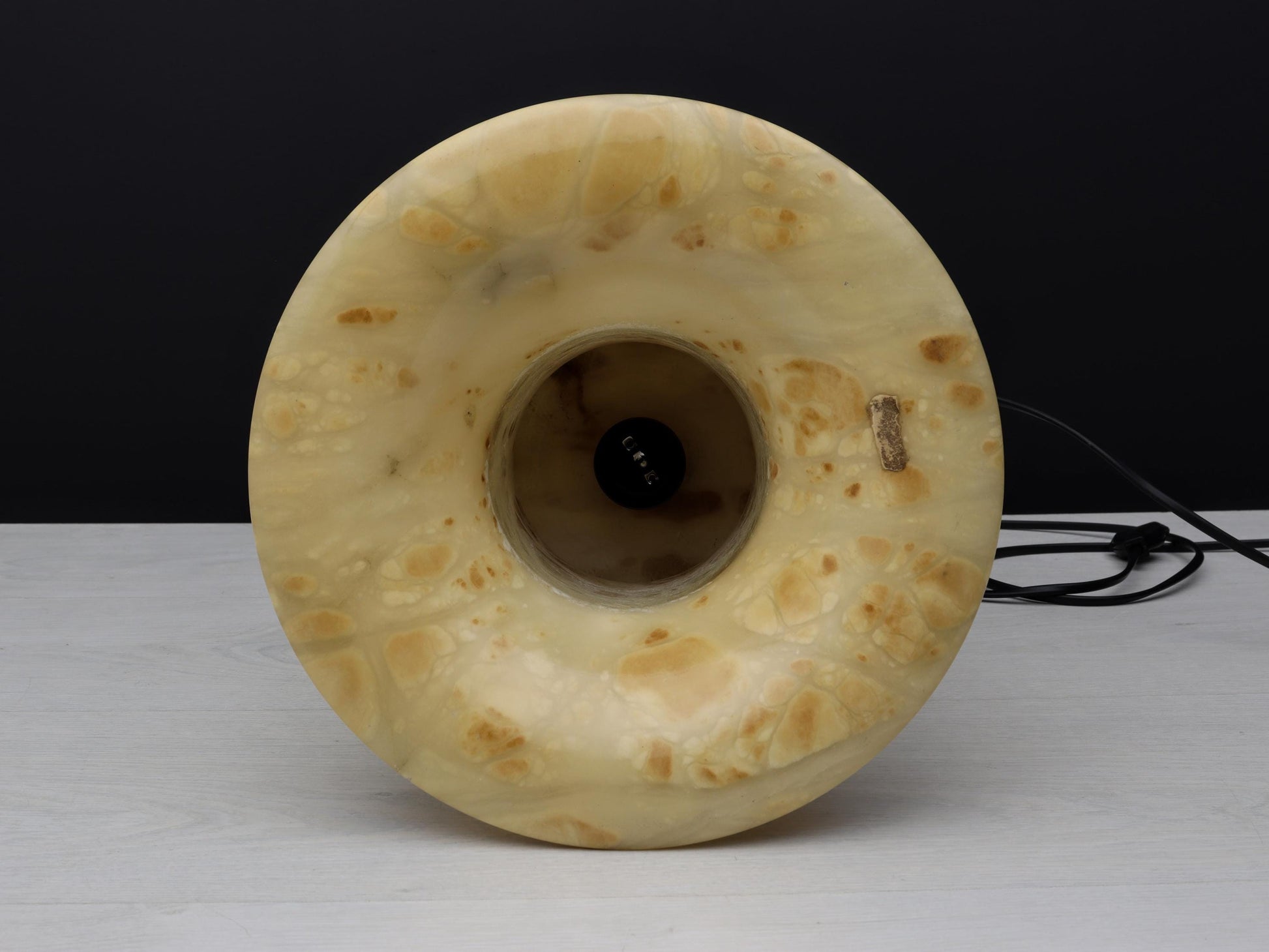 Alabaster Lamp- Unique Vintage Table Lamp | Bedside Accent Lamp | Vintage Home Decor