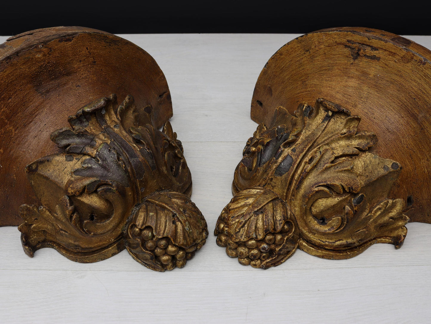 Antique Wood Corbels | Church Decor- Display Shelf | Unique Finds -Vintage Home Decor