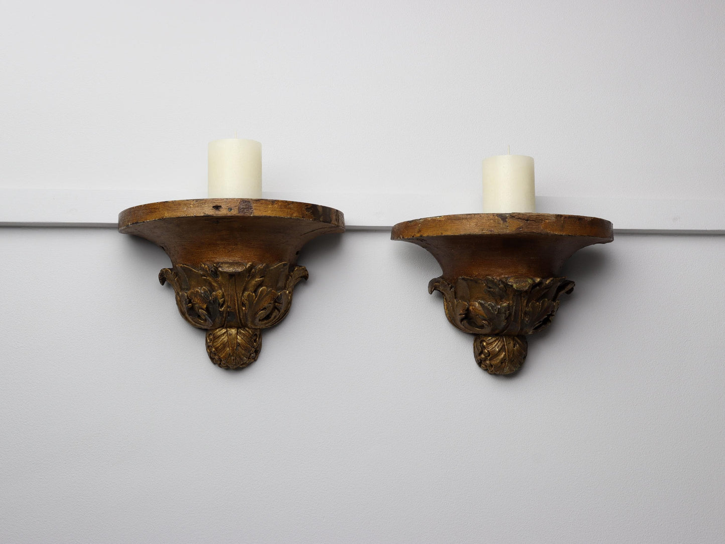 Antique Wood Corbels | Church Decor- Display Shelf | Unique Finds -Vintage Home Decor