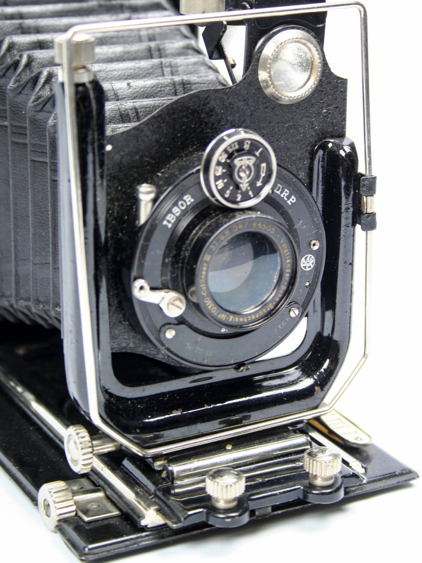 Voigtländer IBSOR D.R.P Folding Plate Camera with Case