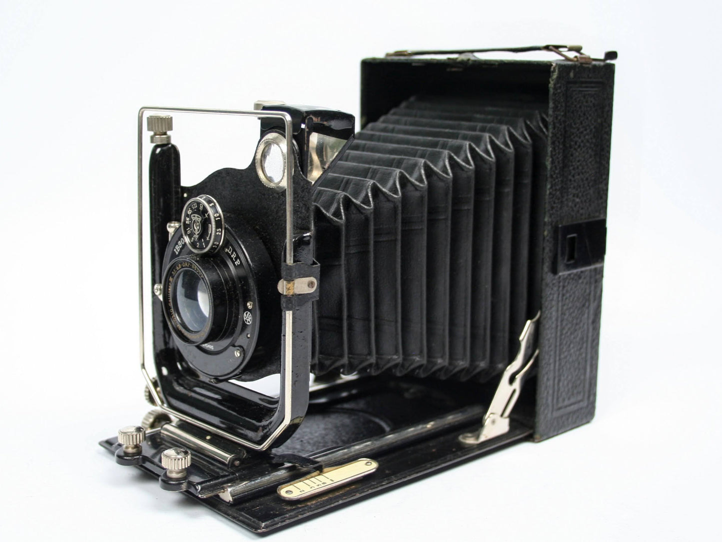 Voigtländer IBSOR D.R.P Folding Plate Camera with Case