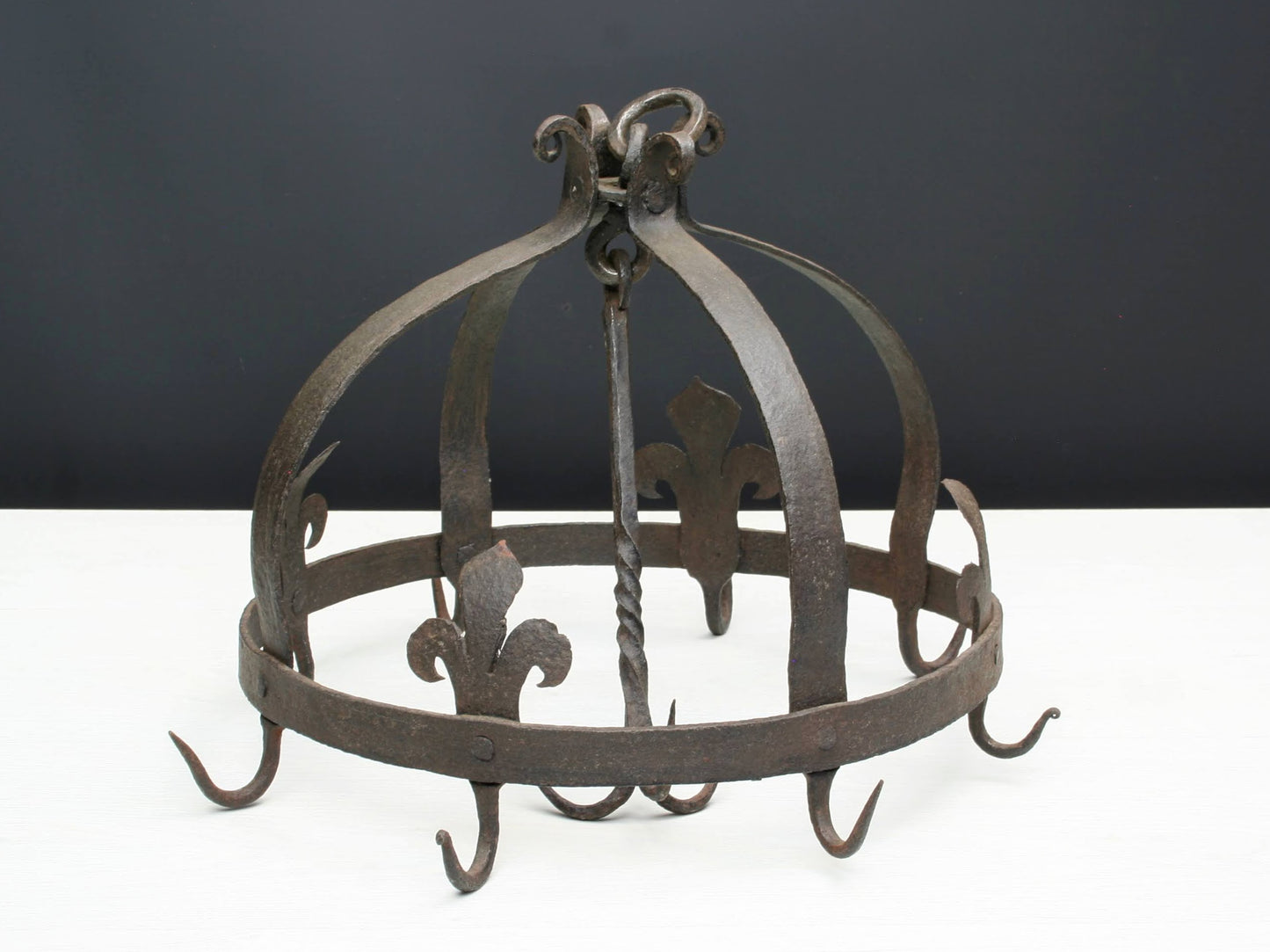 Pot Rack | Wrought Iron Hooks