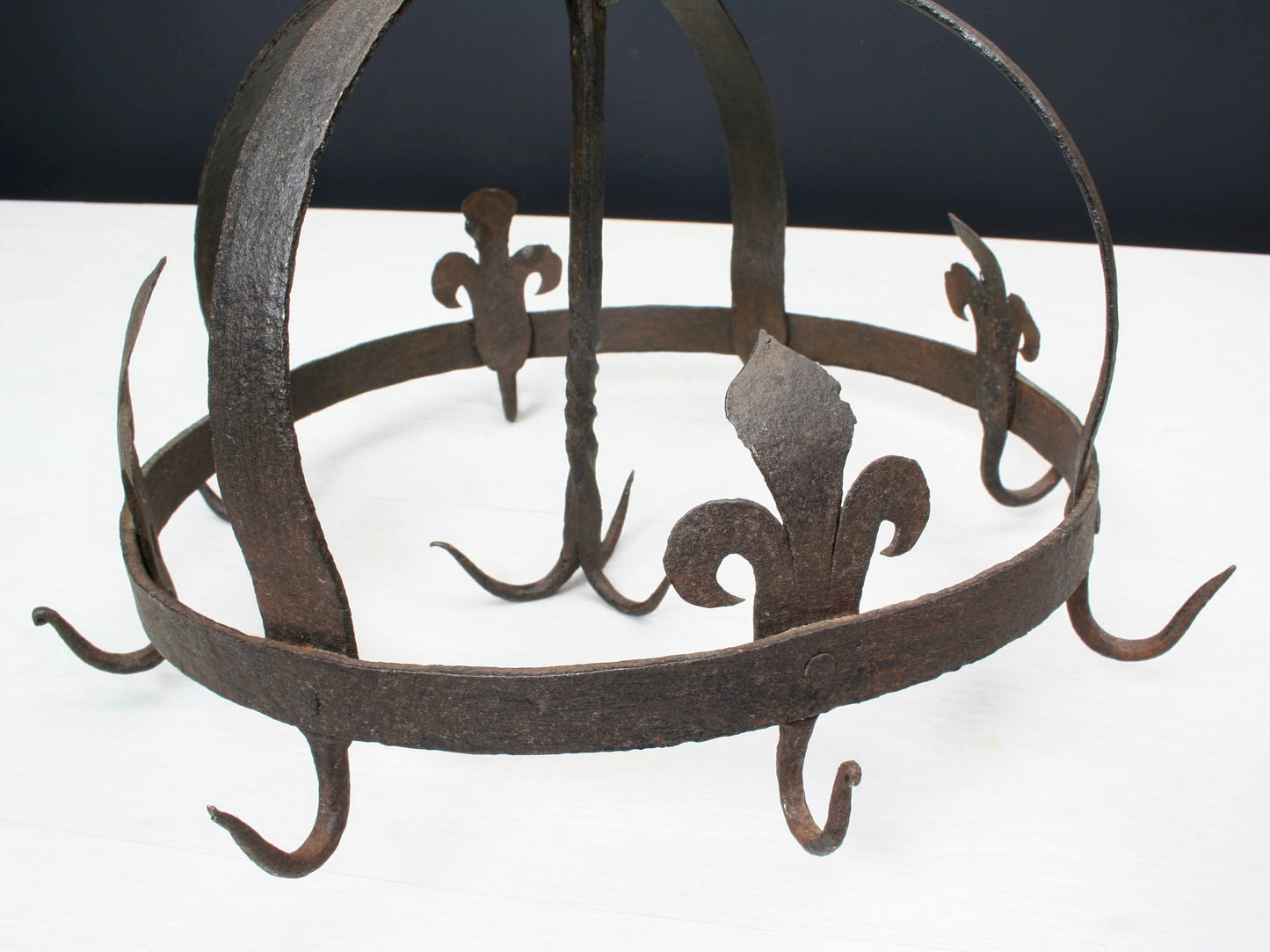 Pot Rack | Wrought Iron Hooks