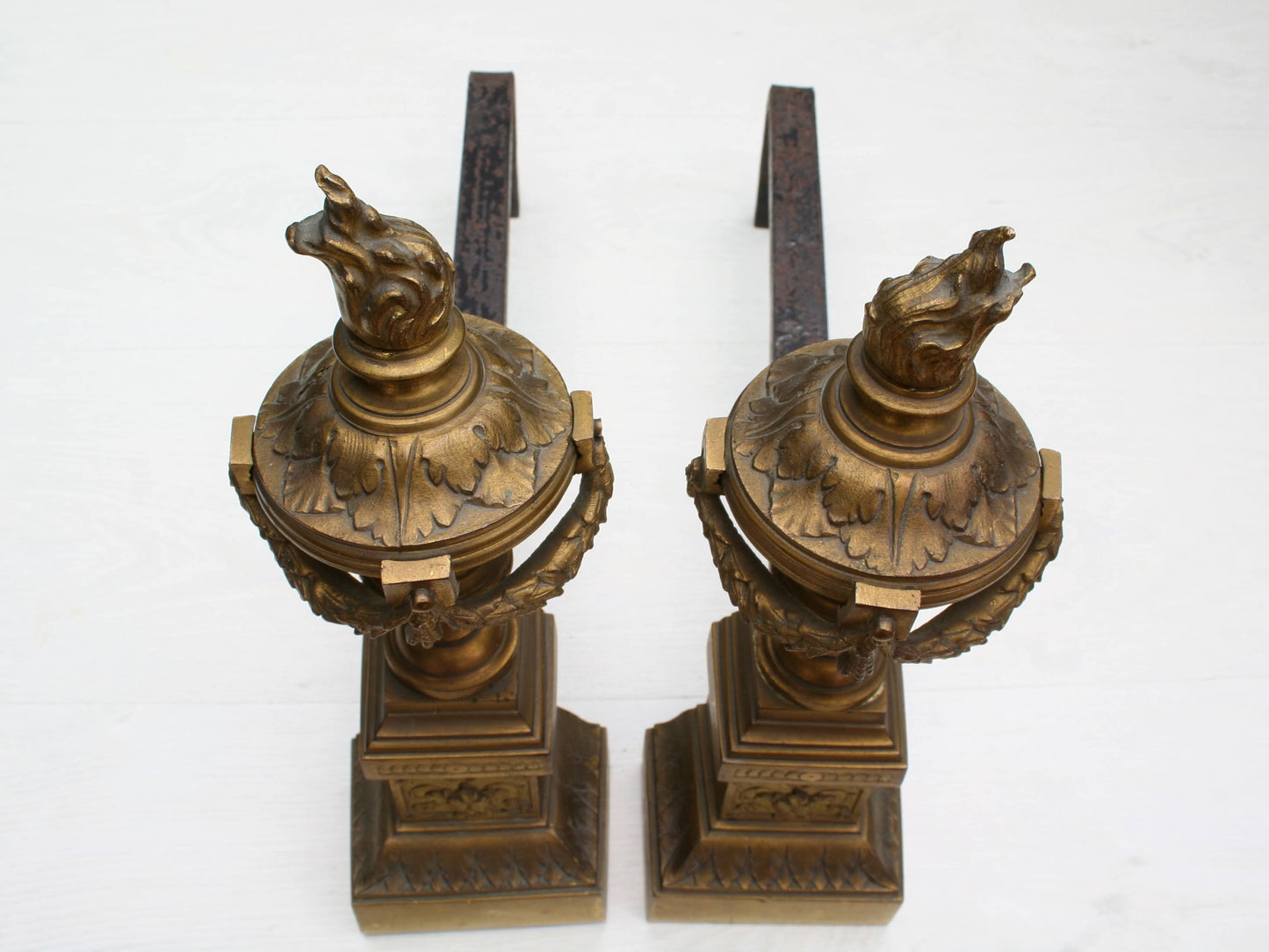 Fireplace Andirons - Log Holder