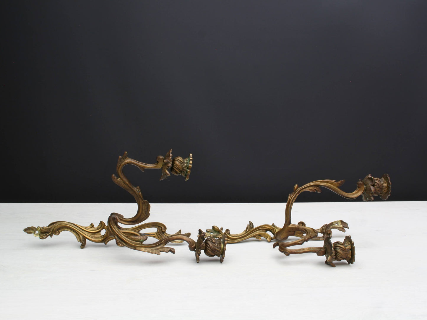 Bronze Candle Wall Sconces