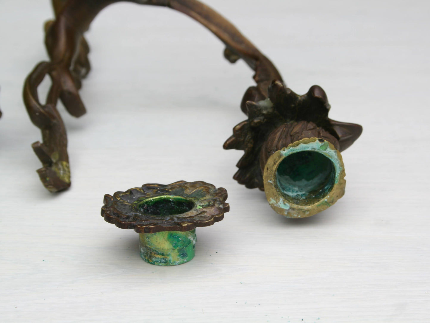 Bronze Candle Wall Sconces