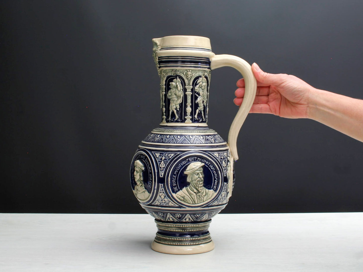 Large German Beer Stein