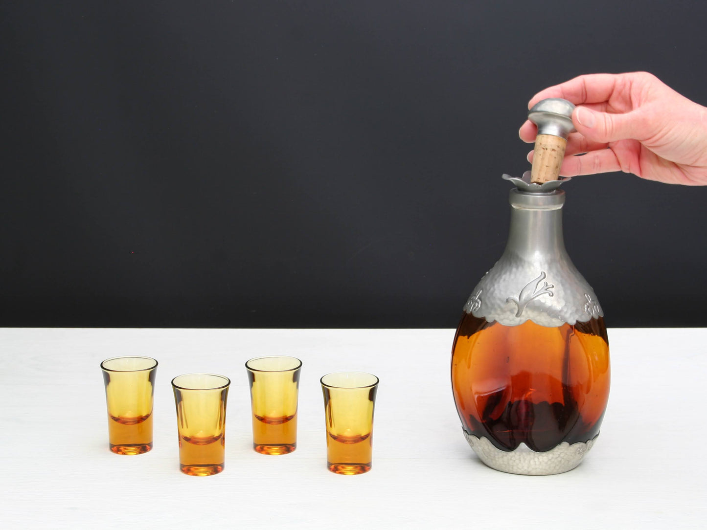 Liquor Bottle Decanter Set