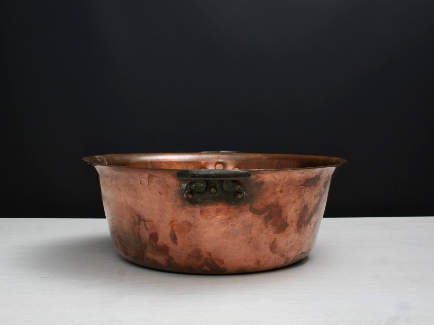 Vintage Copper Jam Pot