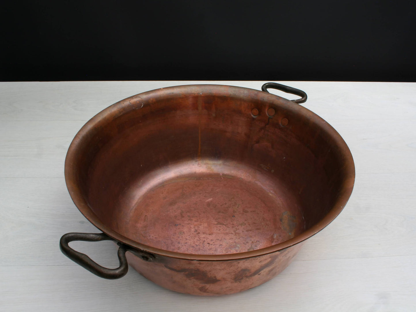 Vintage Copper Jam Pot