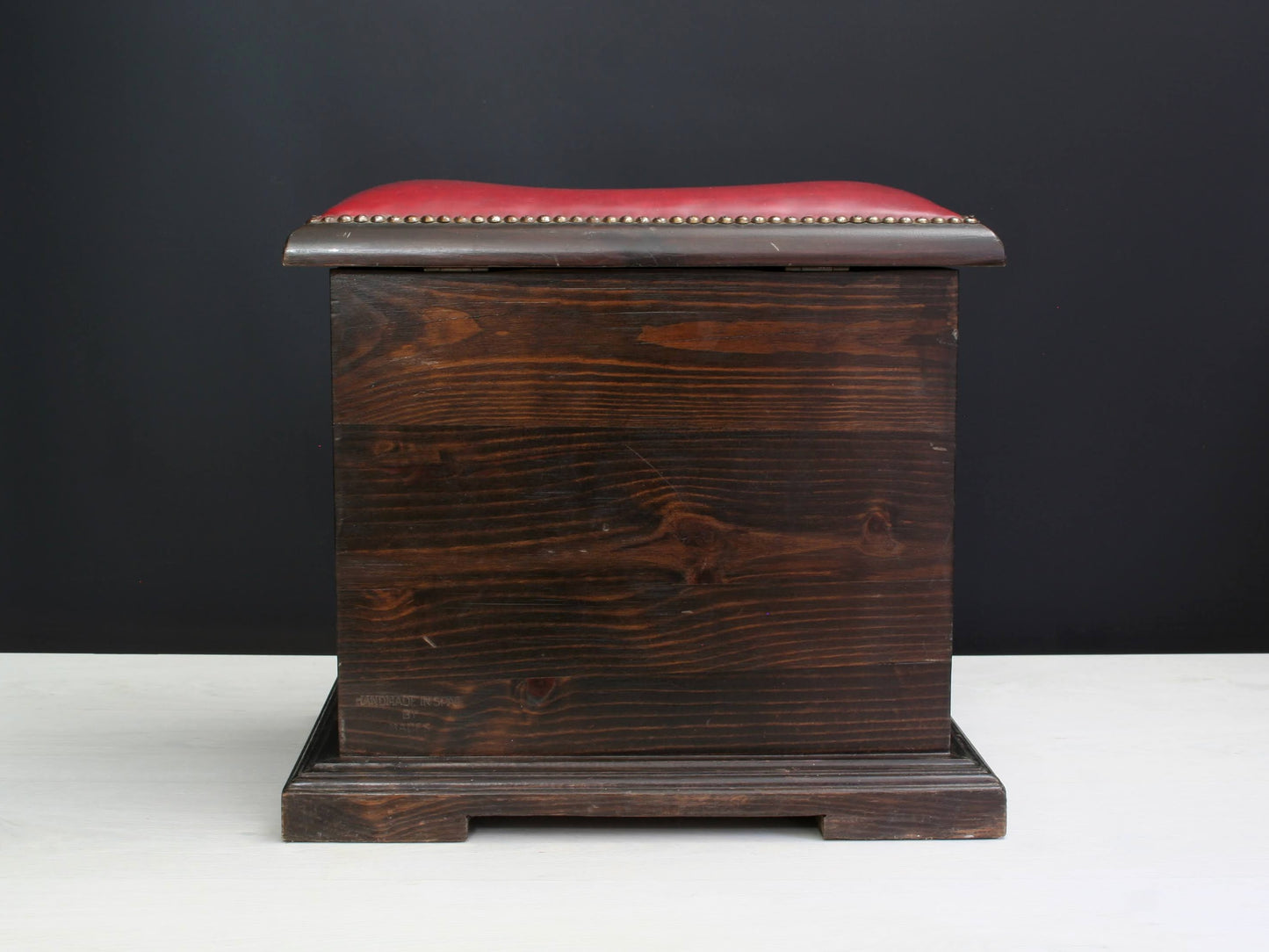 Rare Wooden Storage Bench