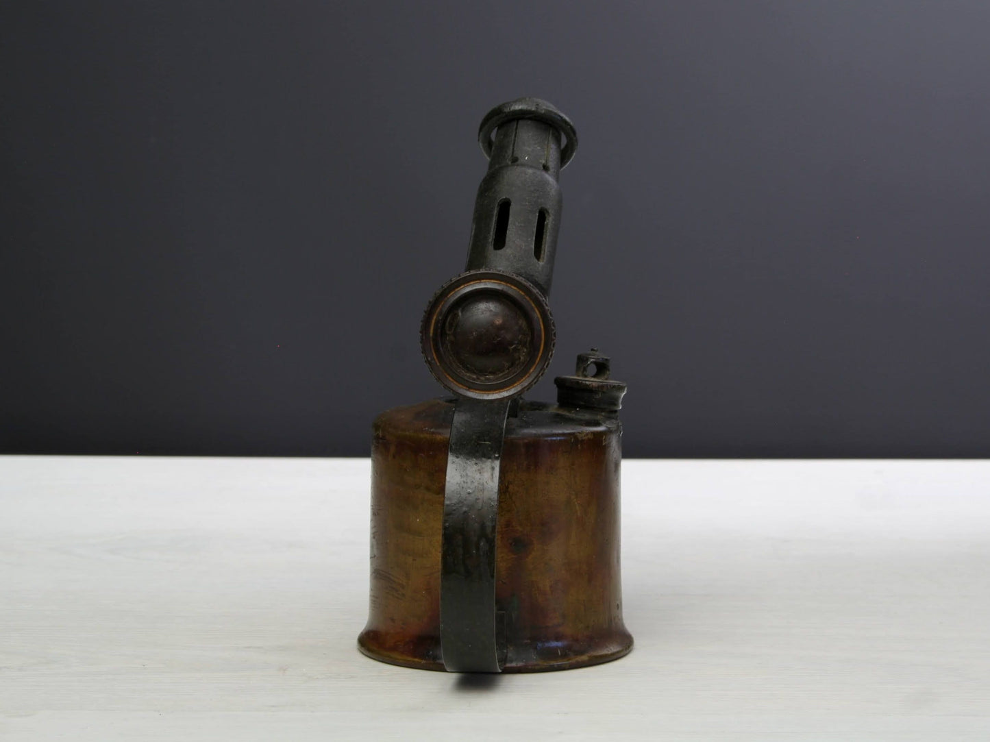 French Antique Blow Torch-Farmhouse Decor-Turn Of The Century- Industrial Decor