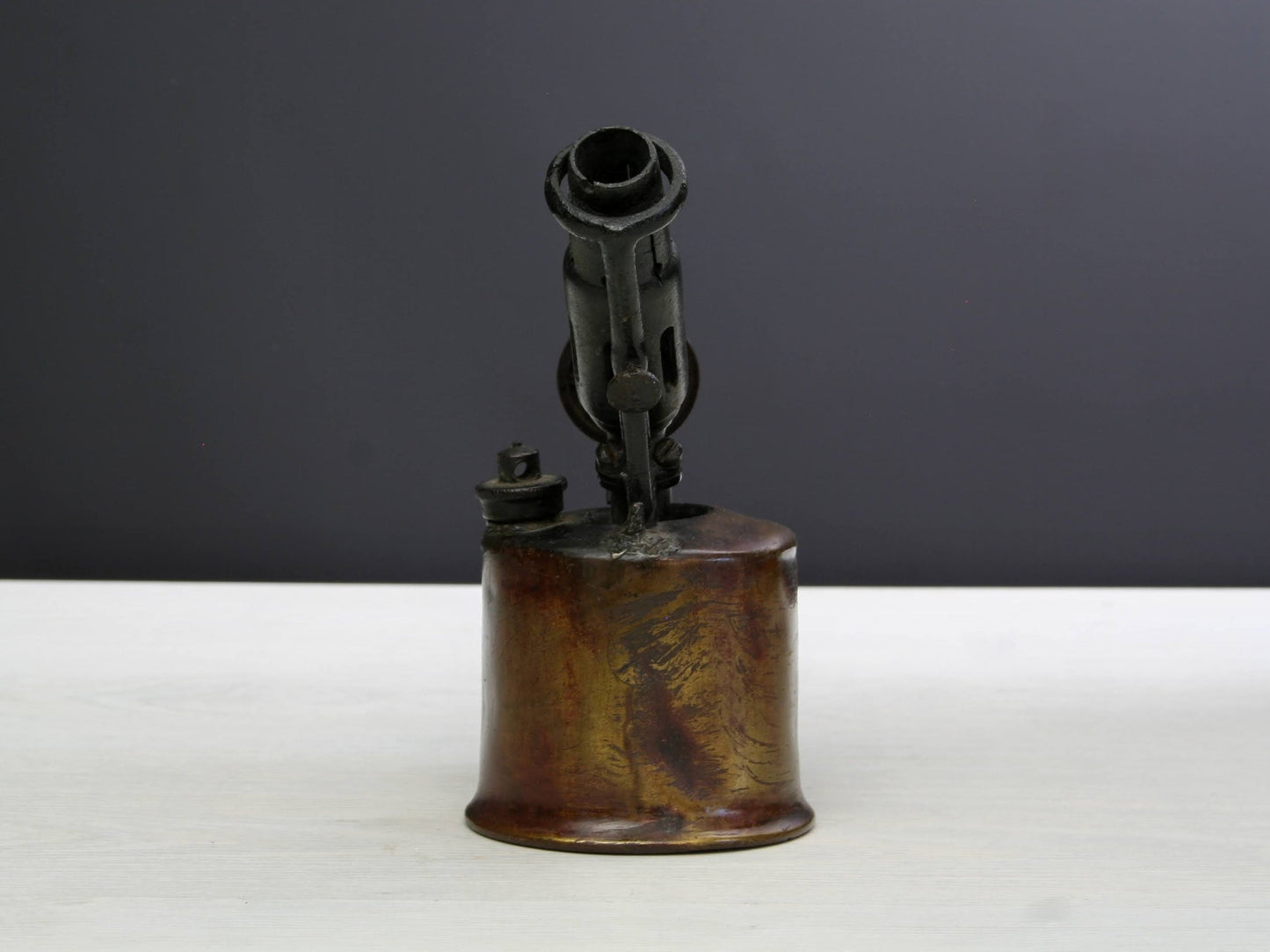French Antique Blow Torch-Farmhouse Decor-Turn Of The Century- Industrial Decor