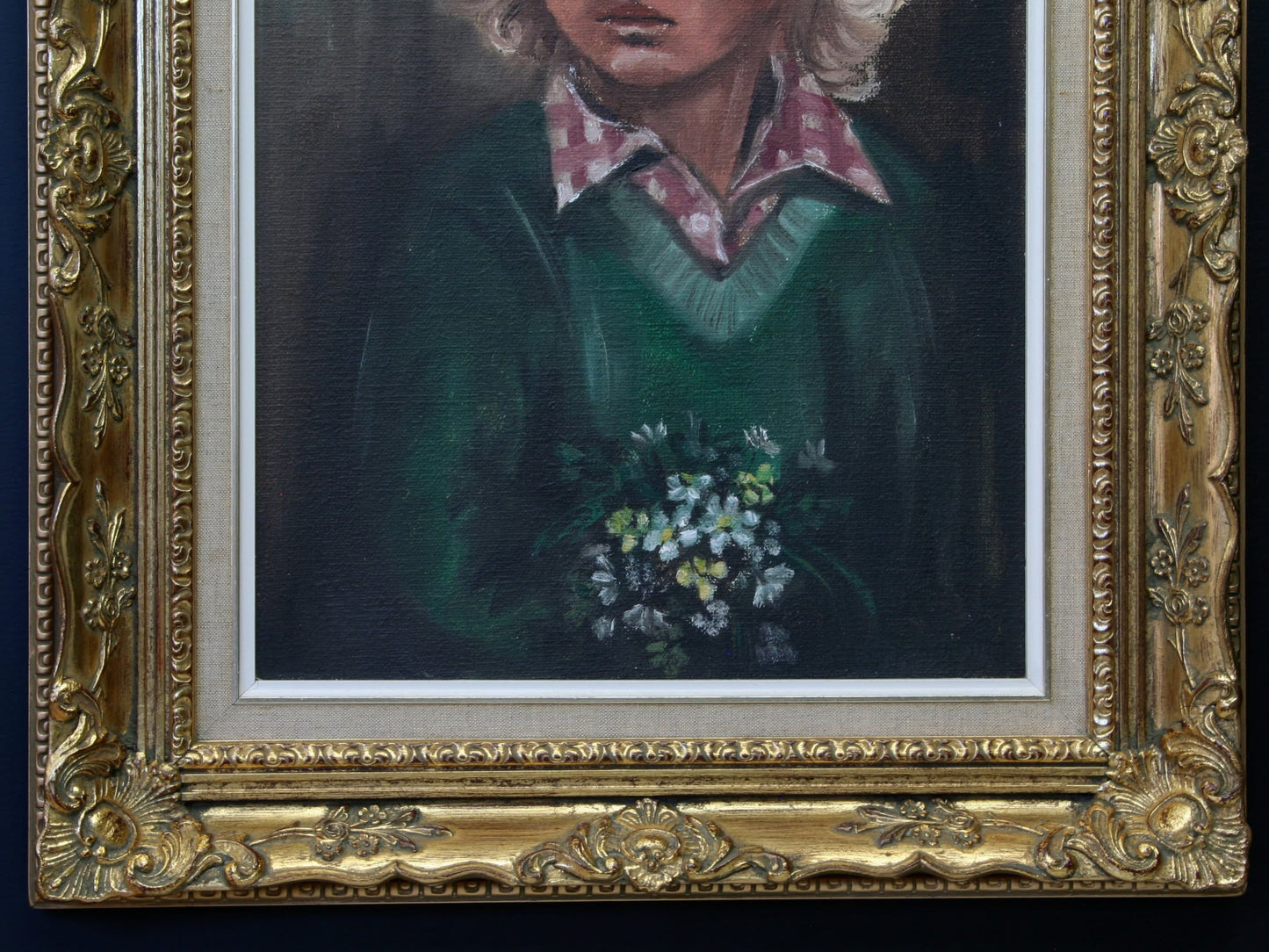 European-Baroque Frame-Portrait Painting-Antique Painting-French Antique-Design Inspiration-Unique Gift Ideas-Deals-Vintage Painting