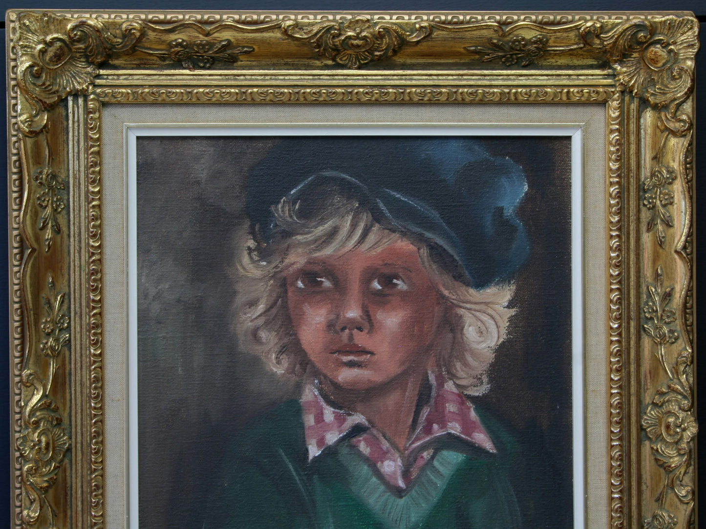 European-Baroque Frame-Portrait Painting-Antique Painting-French Antique-Design Inspiration-Unique Gift Ideas-Deals-Vintage Painting