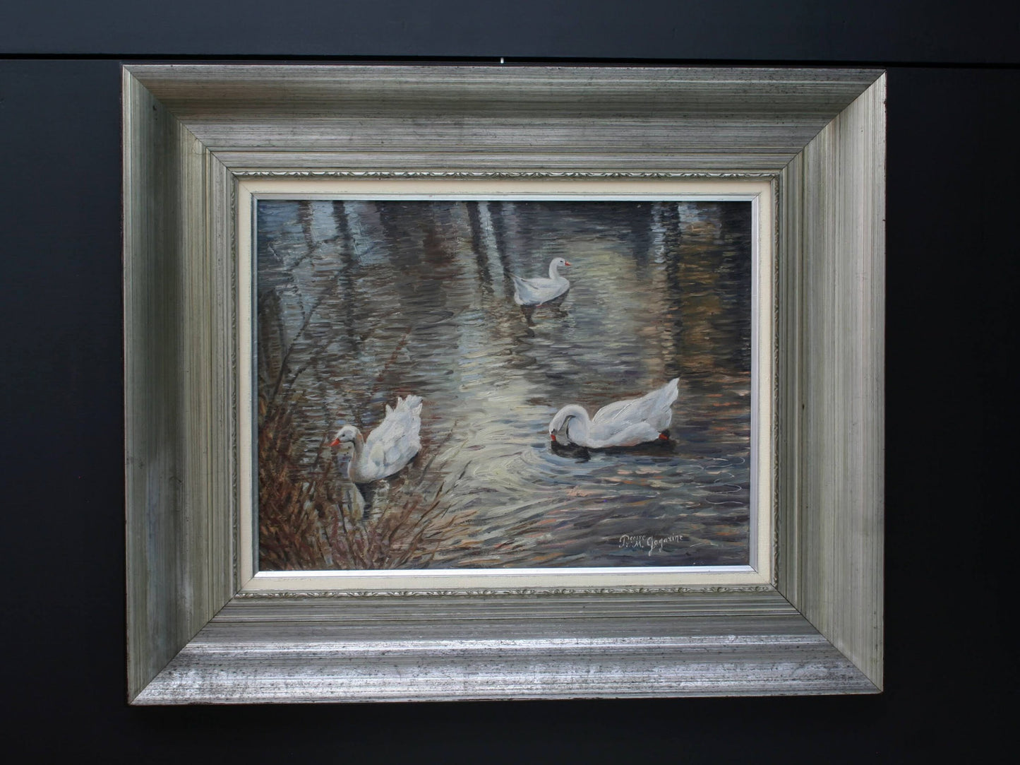 European Art, Vintage Oil Painting for Wall Decor | Mid Century Art, Paintings on Canvas