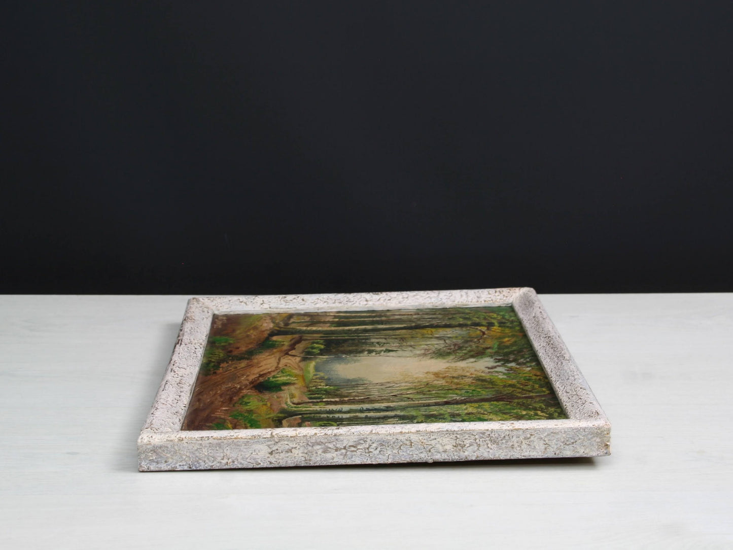 German Art Forest Painting by Otto Schwarz | Original Artwork Paintings On Wood | Oil Paintings, Nature Paintings & Vintage Painting Deals