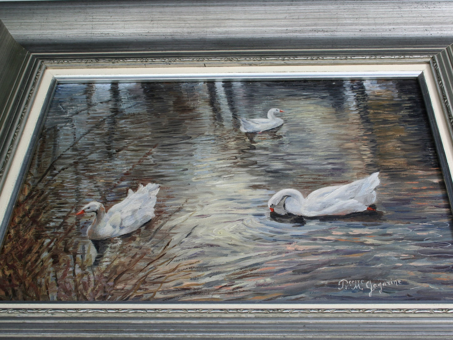 European Art, Vintage Oil Painting for Wall Decor | Mid Century Art, Paintings on Canvas
