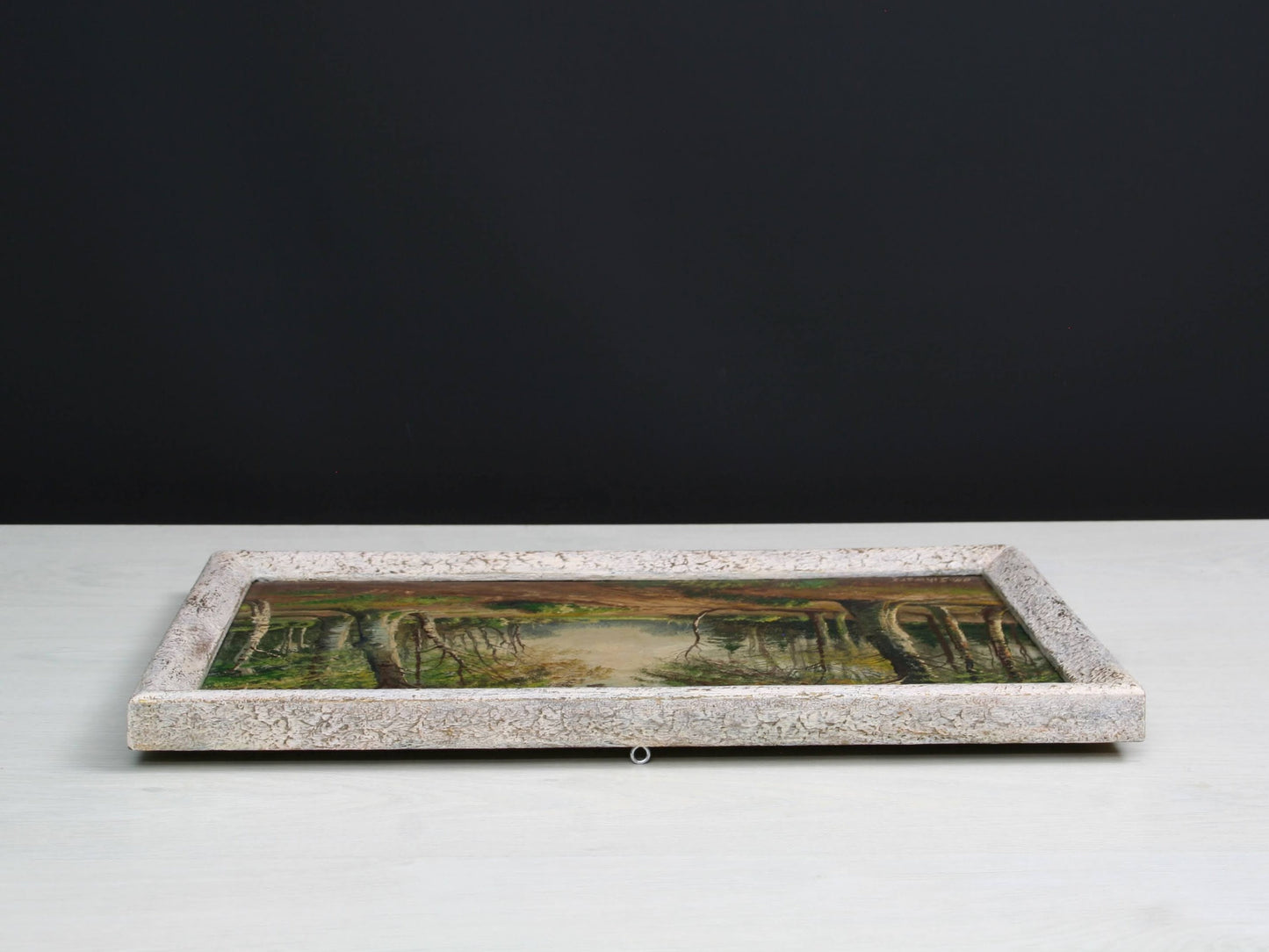 German Art Forest Painting by Otto Schwarz | Original Artwork Paintings On Wood | Oil Paintings, Nature Paintings & Vintage Painting Deals