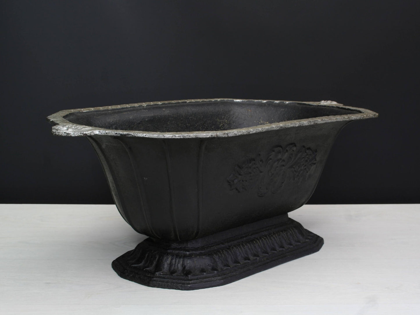 Cast Iron Coal Scuttle | Fireplace Decor Ash Bucket | Antique Iron Fireplace Tools | Unique Gifts, Mantel Decor & Farmhouse Decor