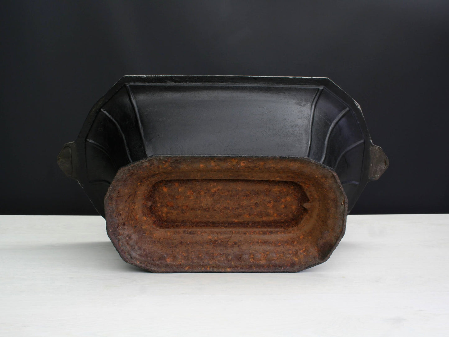 Cast Iron Coal Scuttle | Fireplace Decor Ash Bucket | Antique Iron Fireplace Tools | Unique Gifts, Mantel Decor & Farmhouse Decor