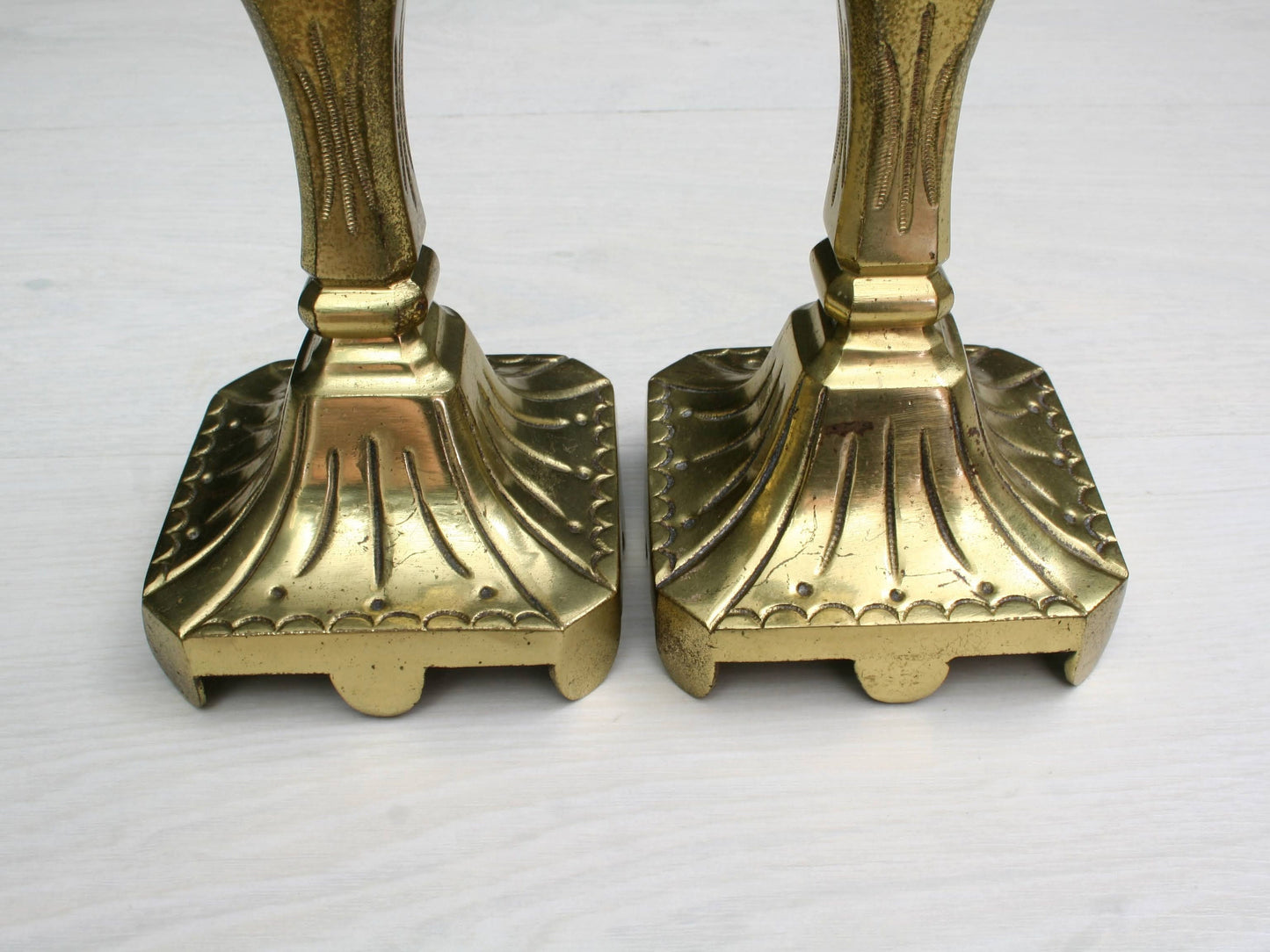 Brass Candle Stick Holder Set
