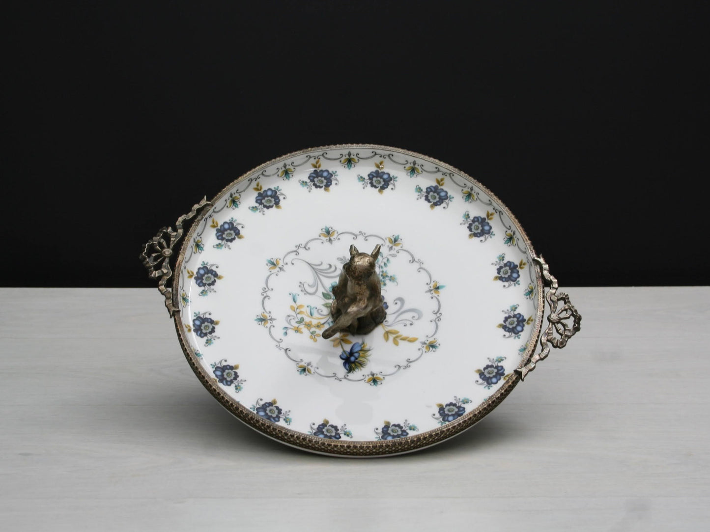 Pedestal Dish -Serving Plate | Trinket Dish or Catch All for Kitchen Decor