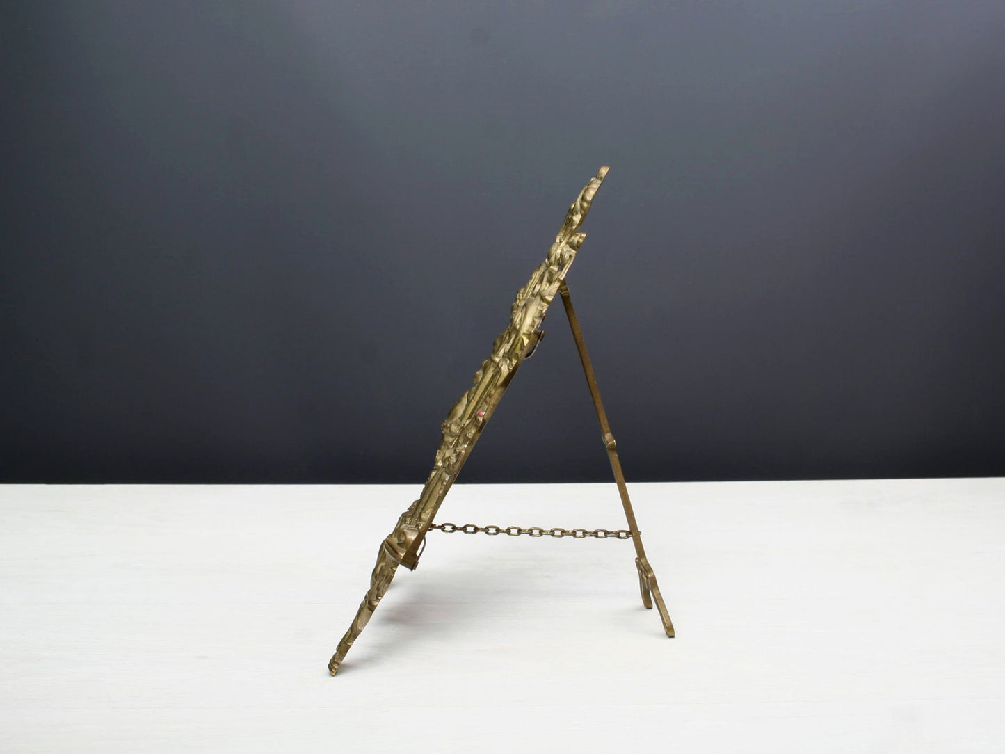 Brass Picture Frame / Antique Photo Frame | Table Top Decor- Old Picture Frame
