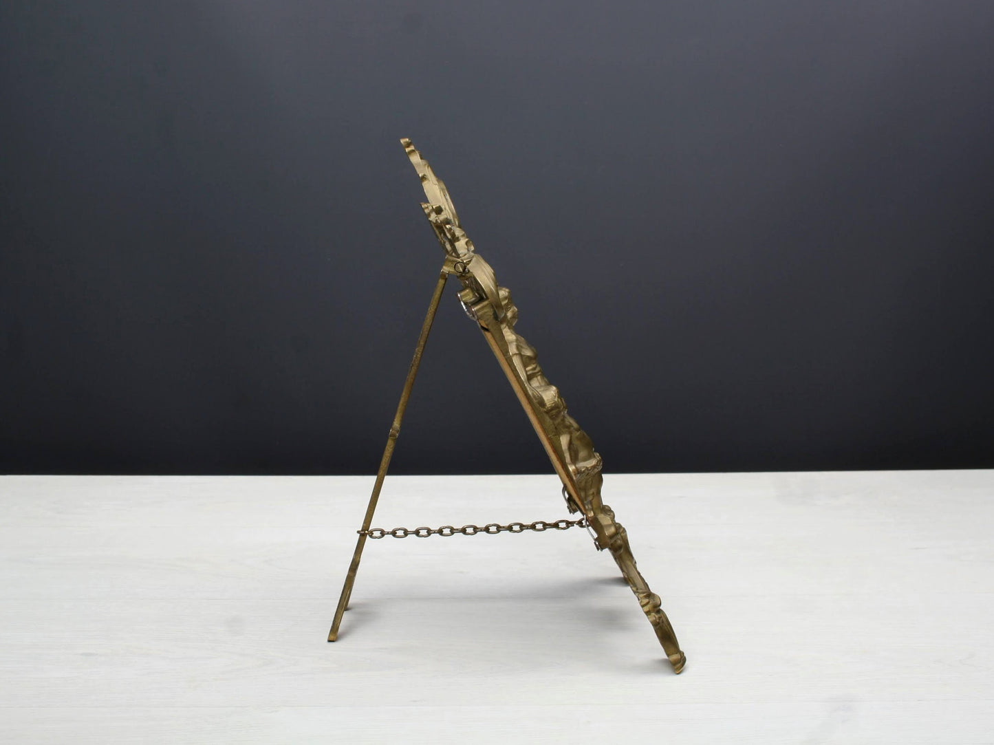 Brass Picture Frame / Antique Photo Frame | Table Top Decor- Old Picture Frame
