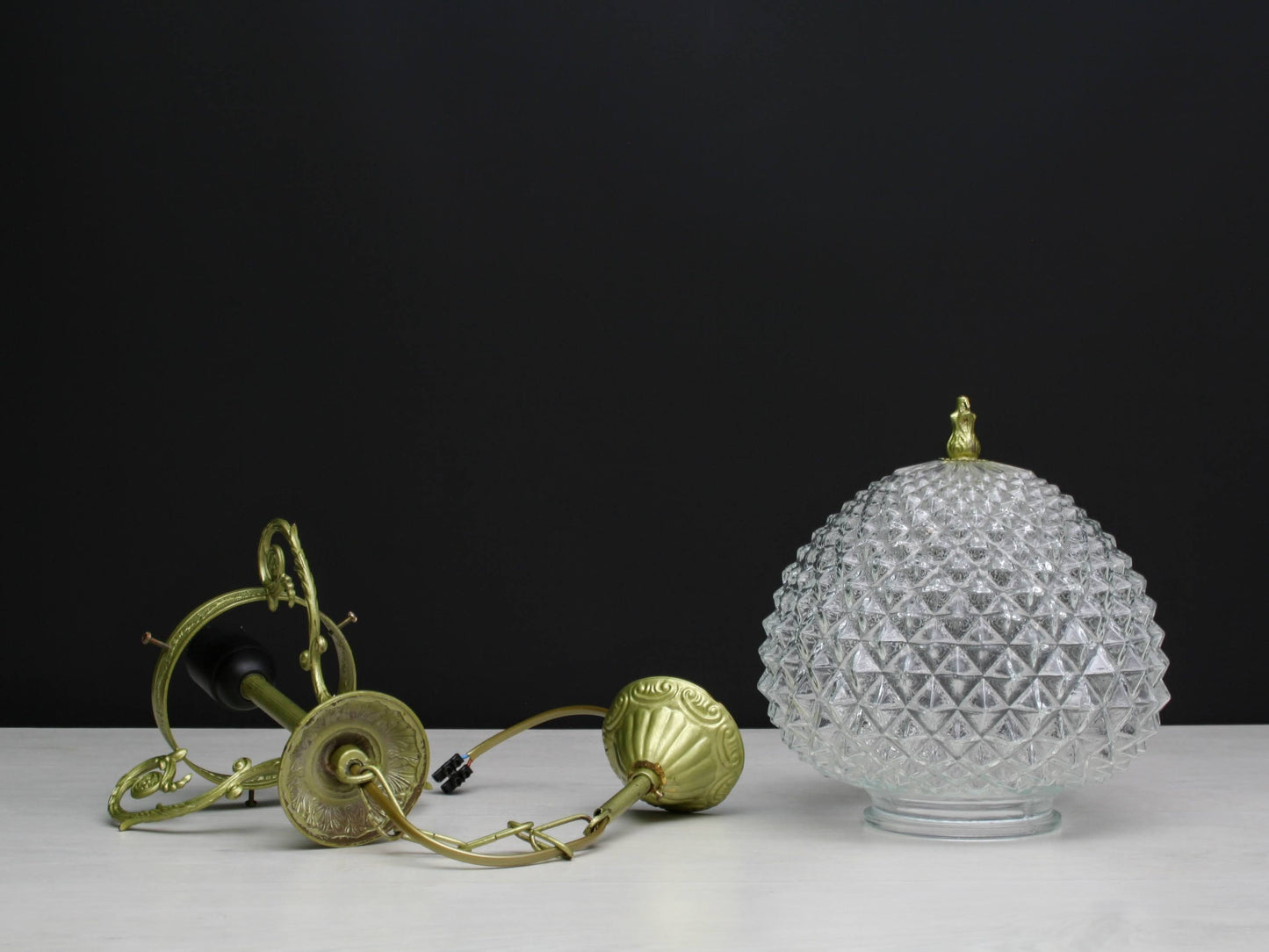 Hanging Light- Lighting Fixture | Glass Pendant Light