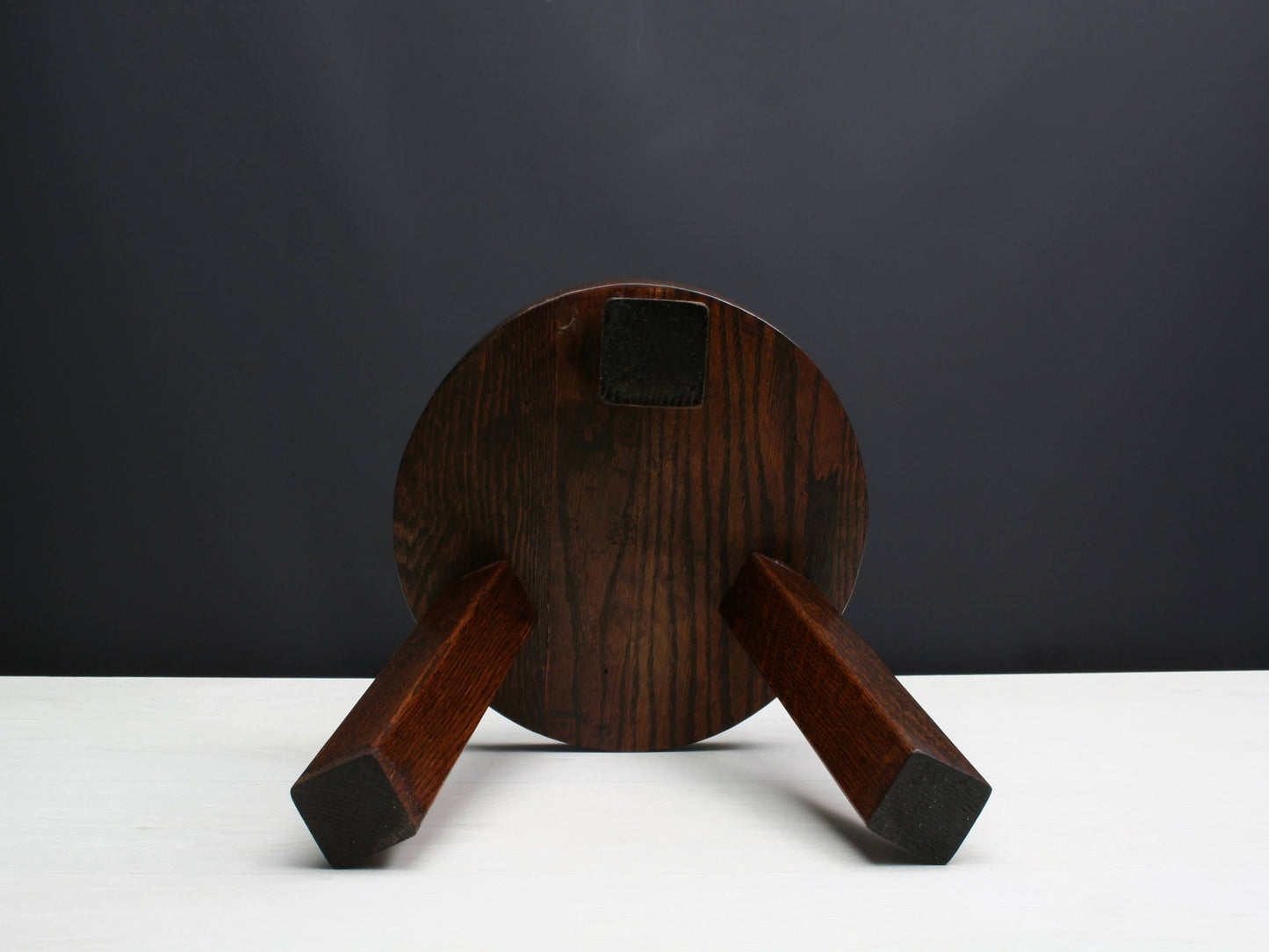 Vintage Wooden Stool, Wood Step Stool | Farmhouse Decor, Wood Plant Stand