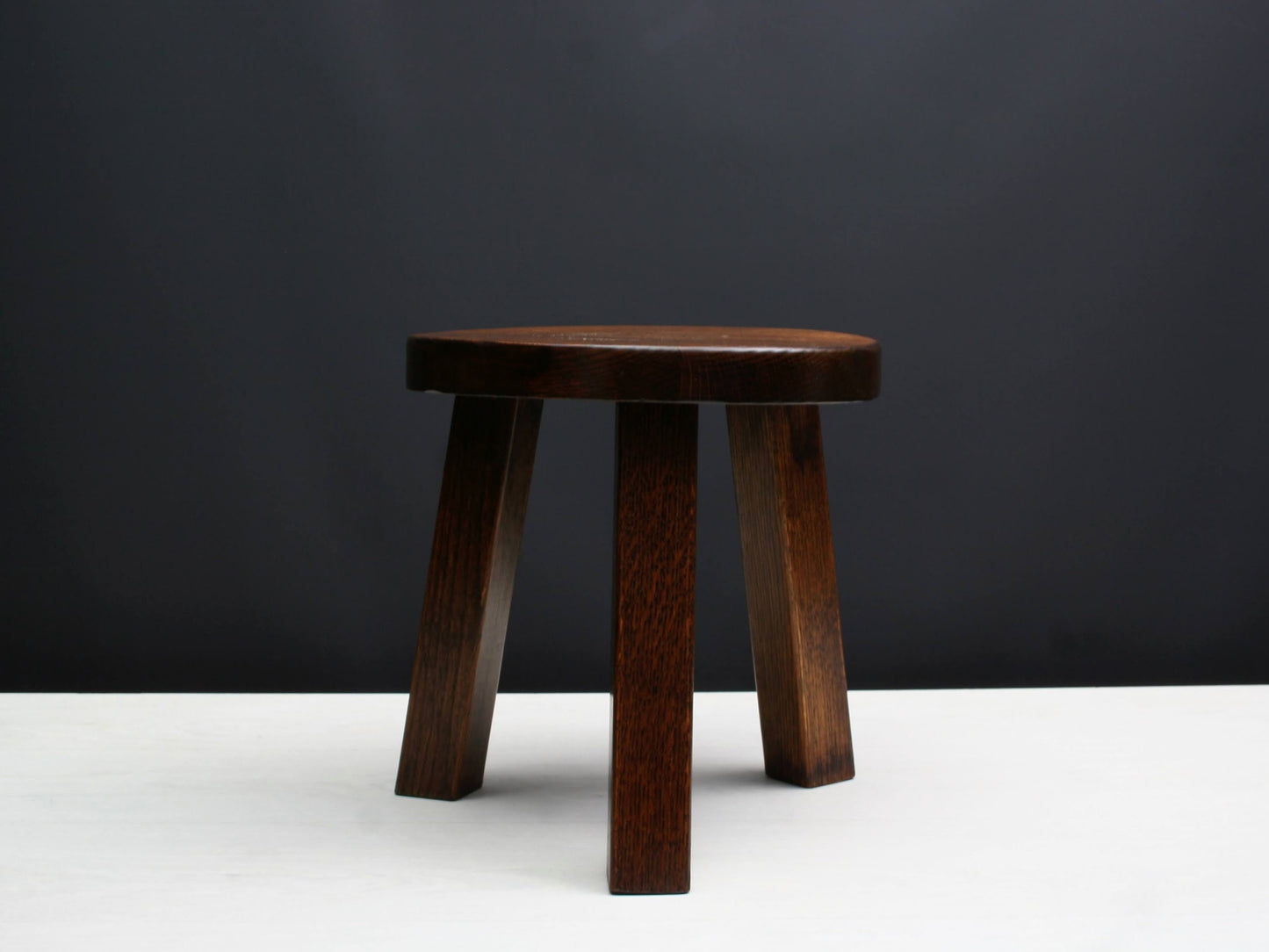 Vintage Wooden Stool, Wood Step Stool | Farmhouse Decor, Wood Plant Stand