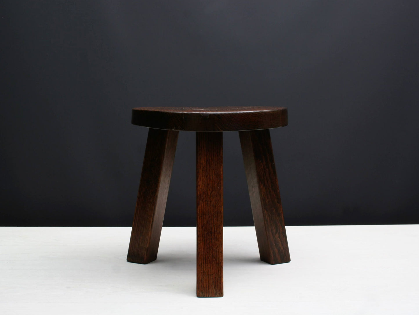 Vintage Wooden Stool, Wood Step Stool | Farmhouse Decor, Wood Plant Stand