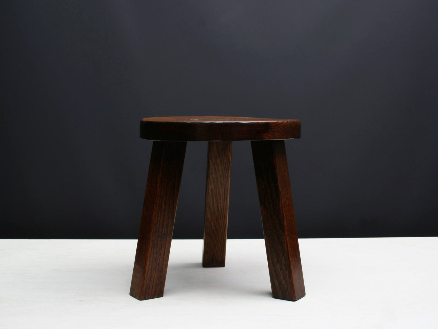 Vintage Wooden Stool, Wood Step Stool | Farmhouse Decor, Wood Plant Stand