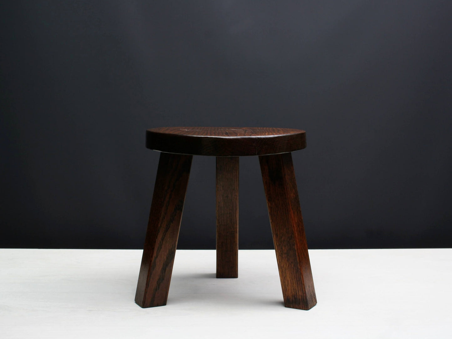 Vintage Wooden Stool, Wood Step Stool | Farmhouse Decor, Wood Plant Stand