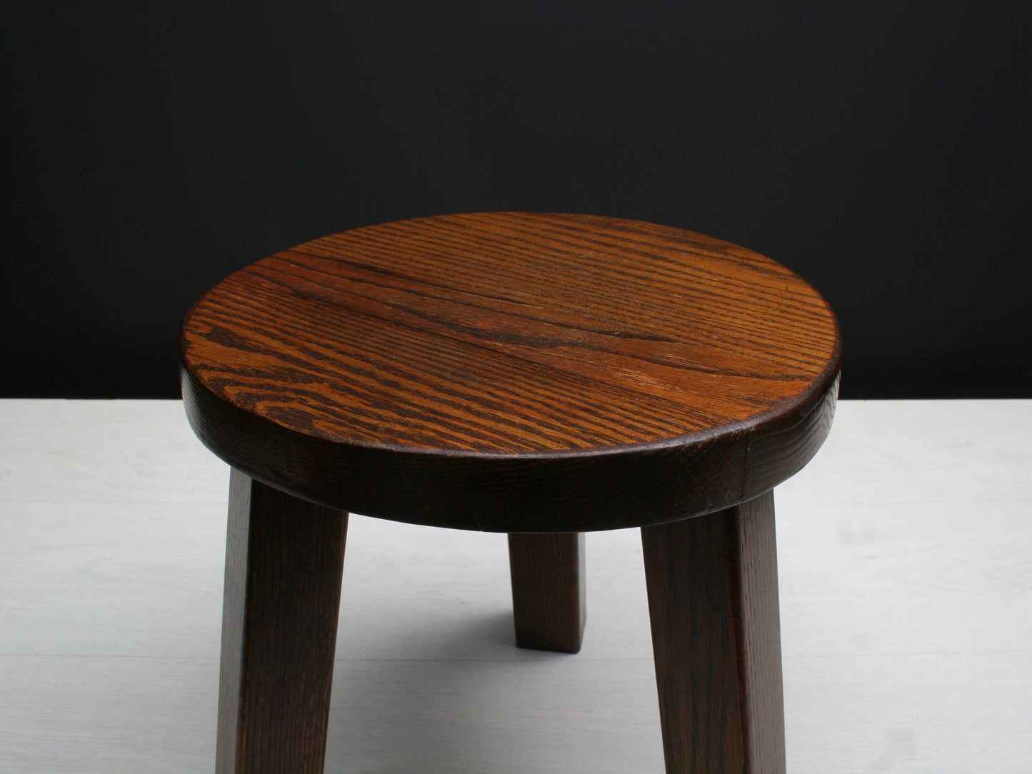 Vintage Wooden Stool, Wood Step Stool | Farmhouse Decor, Wood Plant Stand