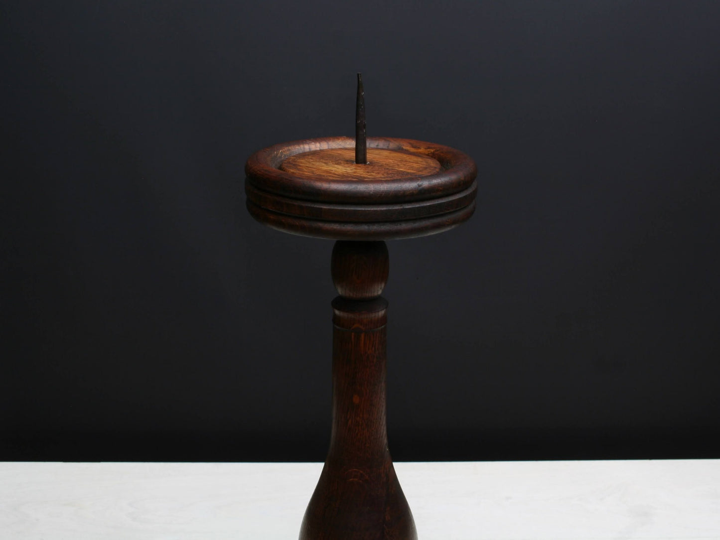Large Wooden Candle Holder | Vintage Home Decor-Candle Stick Holder | Church Decor
